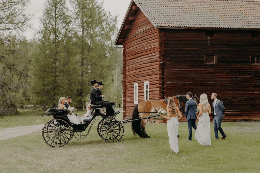 Dukning till bröllop